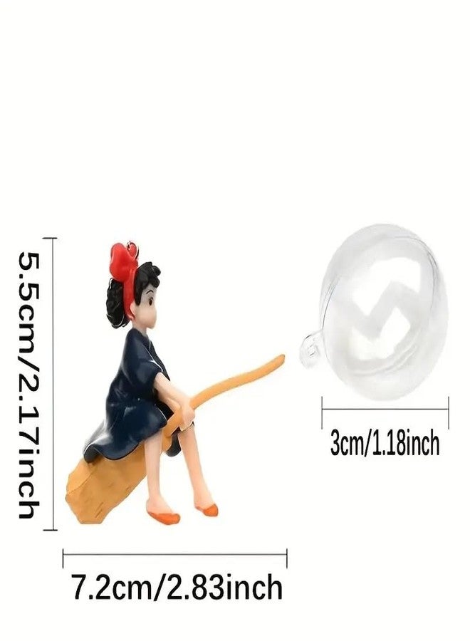 VAYINATO® 2 Pcs Floating Little Witch Aquarium Decorations Landscaping Fish Tank Toy - Cute and Lifelike Ornaments for a Magical Underwater World by Petzlifeworld - Image 2